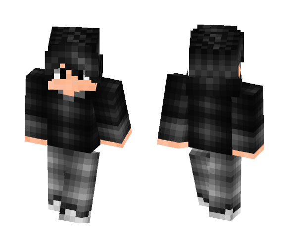 Obsidian - Male Minecraft Skins - image 1