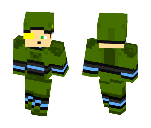 Helium Battle Marine - Male Minecraft Skins - image 1