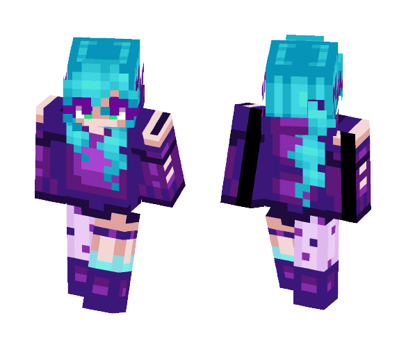 Download Free skin trade ~ luminescent Skin for Minecraft image 1 skin trade ~ luminescent - Female Minecraft Skins - image 1