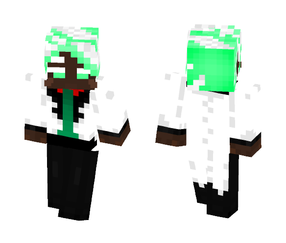 Mint Choco Cookie [Cookie Run] - Male Minecraft Skins - image 1