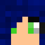 Download Free Blue Haired Girl W/ Plaid Shirt Skin for Minecraft image 3 Blue Haired Girl W/ Plaid Shirt - Color Haired Girls Minecraft Skins - image 3
