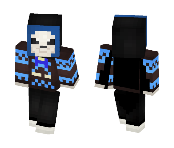 CPAU- Reaper Sans - Male Minecraft Skins - image 1