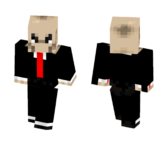 Agent Black - Male Minecraft Skins - image 1