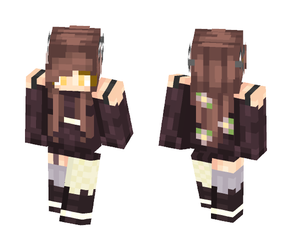 Nightime bloom - Female Minecraft Skins - image 1