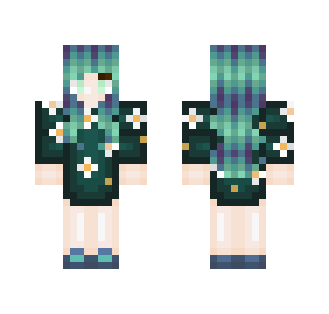 Long Flower Sweater :3