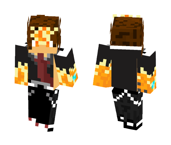 tsuna sawada - Male Minecraft Skins - image 1