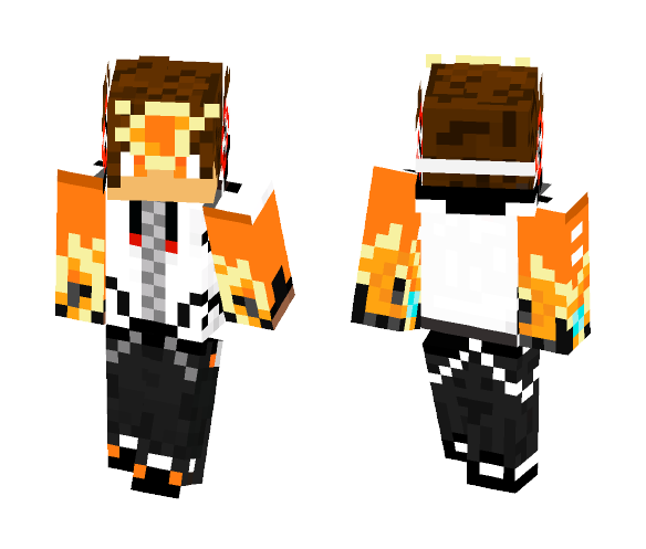 tsuna sawada - Male Minecraft Skins - image 1
