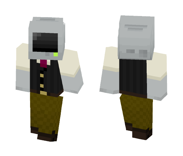 Monitor guy - Male Minecraft Skins - image 1