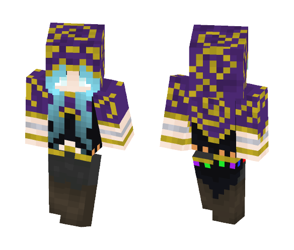 Druid Elf - Female Minecraft Skins - image 1