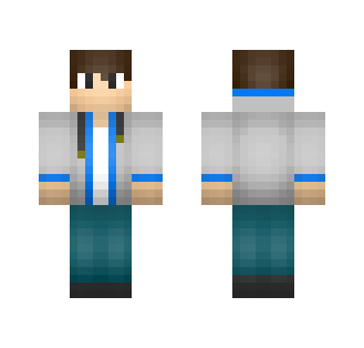 White/Blue Boy
