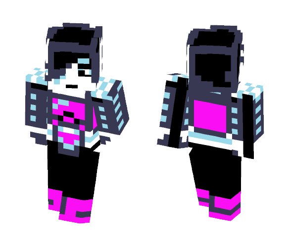 Undertale - Mettaton EX - Male Minecraft Skins - image 1