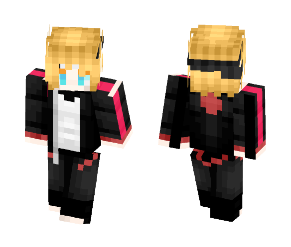Boruto Uzumaki (Naruto/Boruto) - Male Minecraft Skins - image 1