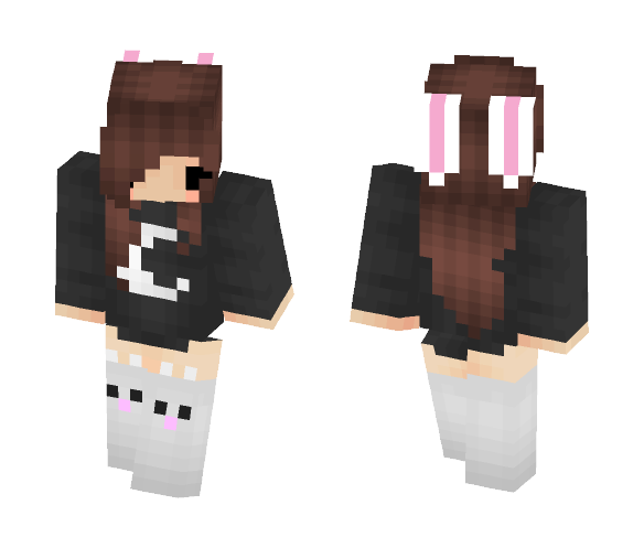 Bunny Girl - Girl Minecraft Skins - image 1