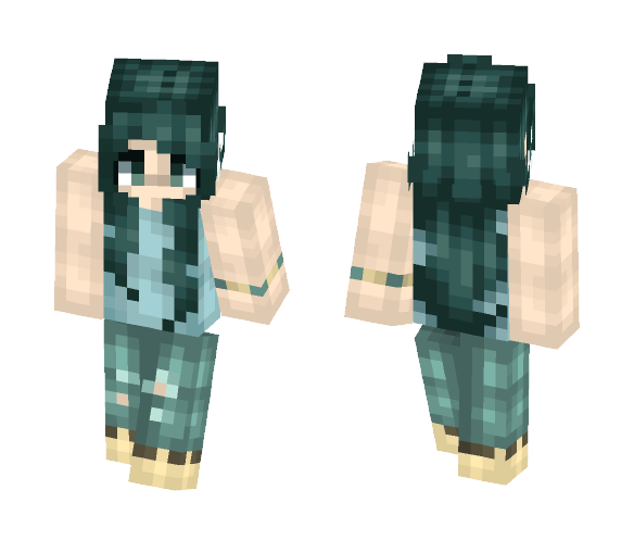 Download Free Stormpetrel -Online Persona- Skin for Minecraft image 1 Stormpetrel -Online Persona- - Female Minecraft Skins - image 1