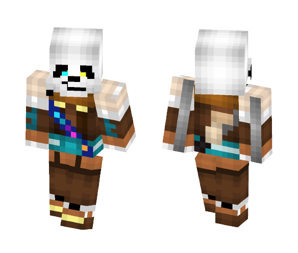 Ink! Sans -Inktale- - Male Minecraft Skins - image 1