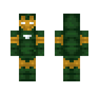 Green Iron Man