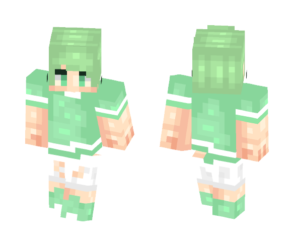 Mint Boy | mirawr - Boy Minecraft Skins - image 1