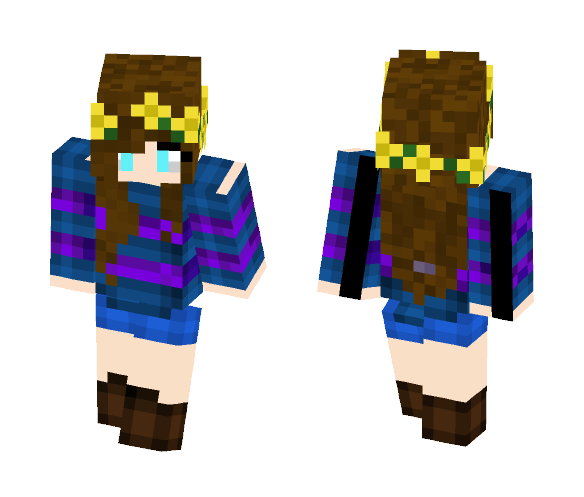 Frisk - Female Minecraft Skins - image 1