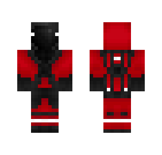 Red Space Engineer - Male Minecraft Skins - image 2