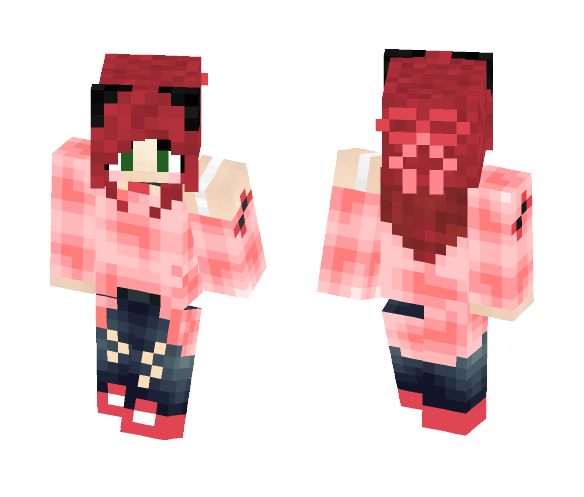 Pink sweater kitty - Female Minecraft Skins - image 1