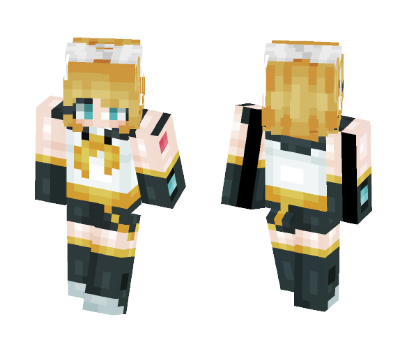 Kagamine Rin (Request) - Female Minecraft Skins - image 1