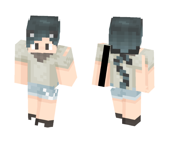 Street Cat Boy - Boy Minecraft Skins - image 1