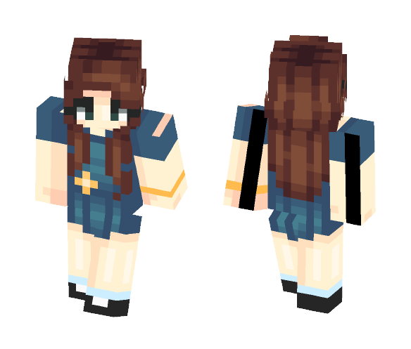 ❤ | skin trade w/ beverly - Female Minecraft Skins - image 1