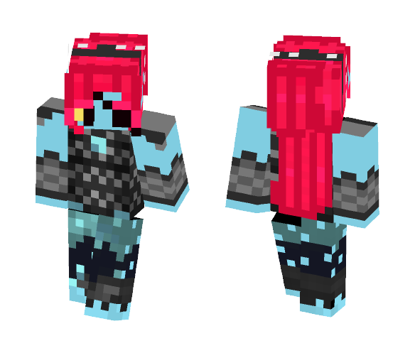 Underkeep Undyne - Female Minecraft Skins - image 1