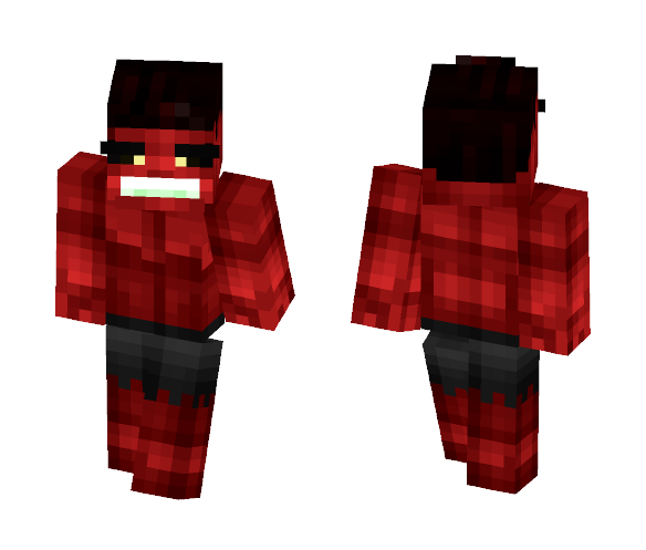 Red Hulk [Green Hulk in Desc] - Comics Minecraft Skins - image 1