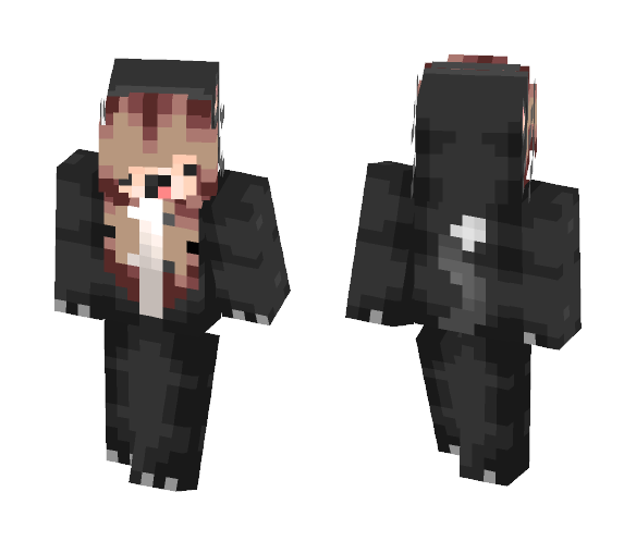 Derpy Cat Girl - Cat Minecraft Skins - image 1
