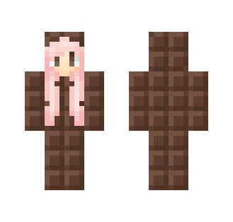 Chocolate Onesie - Female Minecraft Skins - image 2