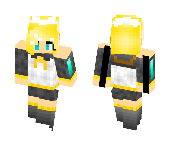 Kagamine Rin - Female Minecraft Skins - image 1