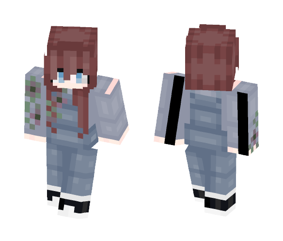Floral babe - Female Minecraft Skins - image 1