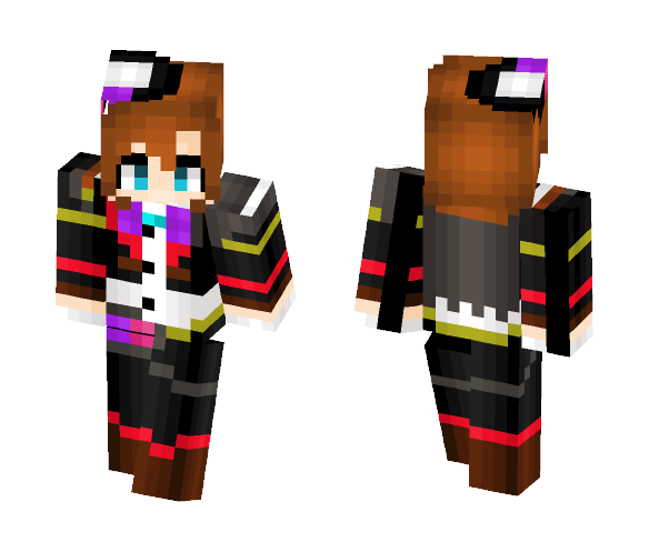 Download Free Honoka Kousaka - Vampire Set Skin for Minecraft image 1 Honoka Kousaka - Vampire Set - Female Minecraft Skins - image 1