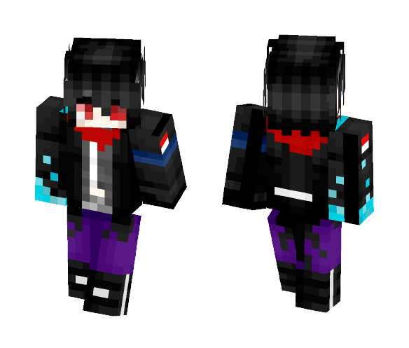 Hikori Uchiha - Naruto OC - Male Minecraft Skins - image 1