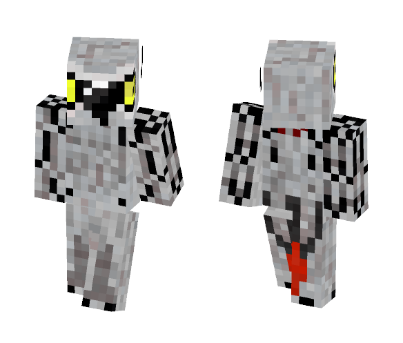 African Grey Parrot - Interchangeable Minecraft Skins - image 1