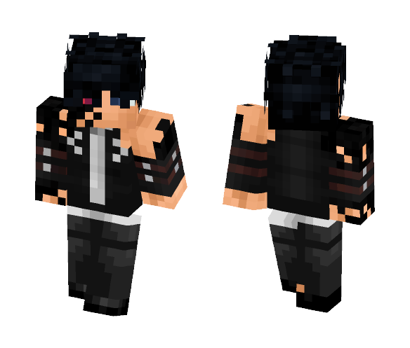 Slate Fullbuster (FTMC Custom) - Male Minecraft Skins - image 1