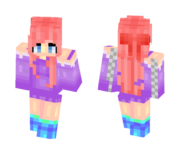 ~ѕєαѕαℓтяα~ Violet - Female Minecraft Skins - image 1