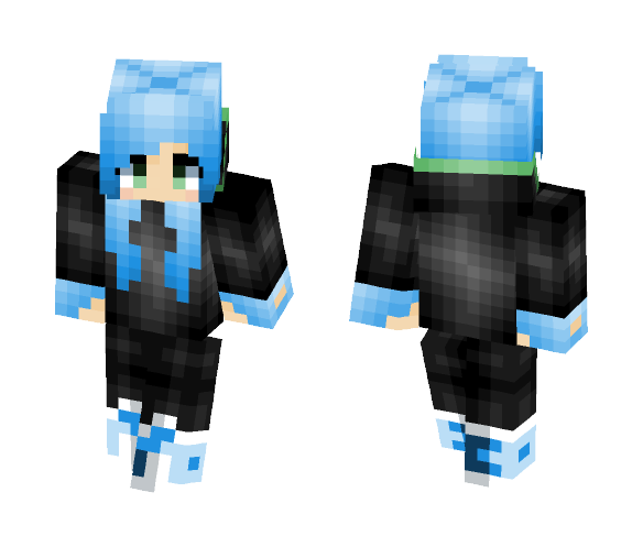 Mixture! - Blue |Wyzmith| - Female Minecraft Skins - image 1