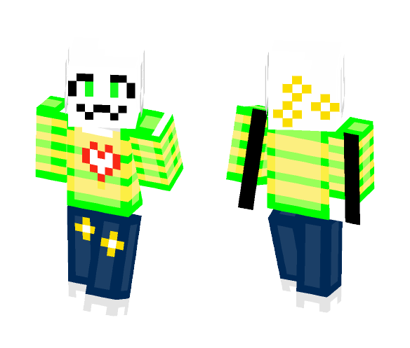 Asriel Golden Flowers - Male Minecraft Skins - image 1