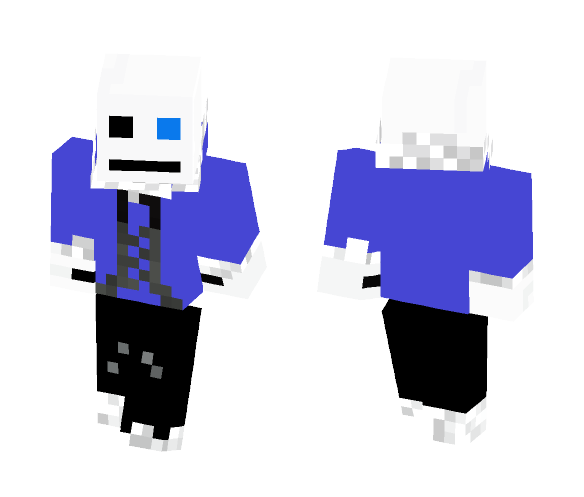 Sans - Undertale - Male Minecraft Skins - image 1