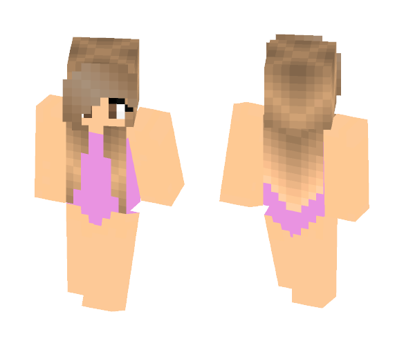 Swimsuit Girl - Girl Minecraft Skins - image 1