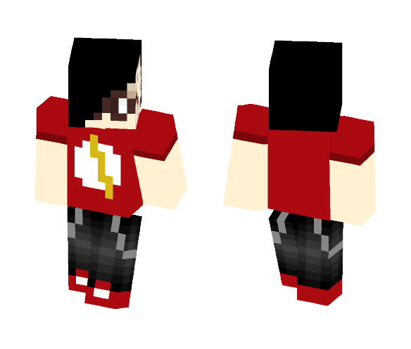 Emo Flash Version 2 - Male Minecraft Skins - image 1