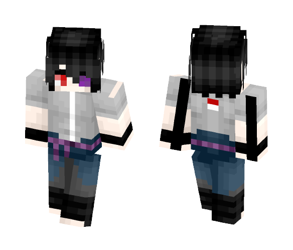 Sasuke Uchiha (Naruto) - Male Minecraft Skins - image 1