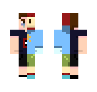 Split Personality- Online Persona - Male Minecraft Skins - image 2