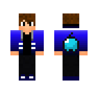 Blue Skin Hue Man