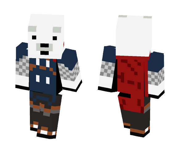 thor bear - Comics Minecraft Skins - image 1