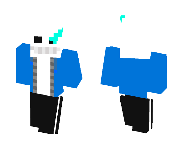Sans - Undertale - Male Minecraft Skins - image 1