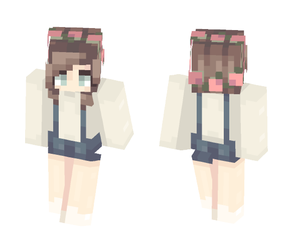 Flower child - Female Minecraft Skins - image 1