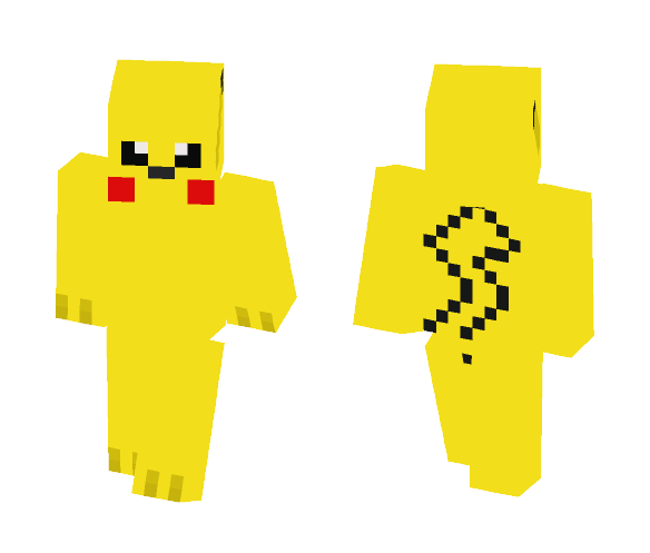 Pikachu - Male Minecraft Skins - image 1